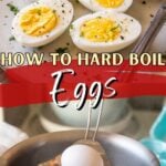 How to Hard Boil an Egg - I Wash You Dry