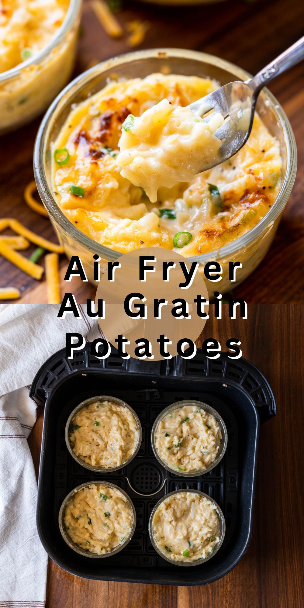Air Fryer Au Gratin Potatoes I Wash You Dry