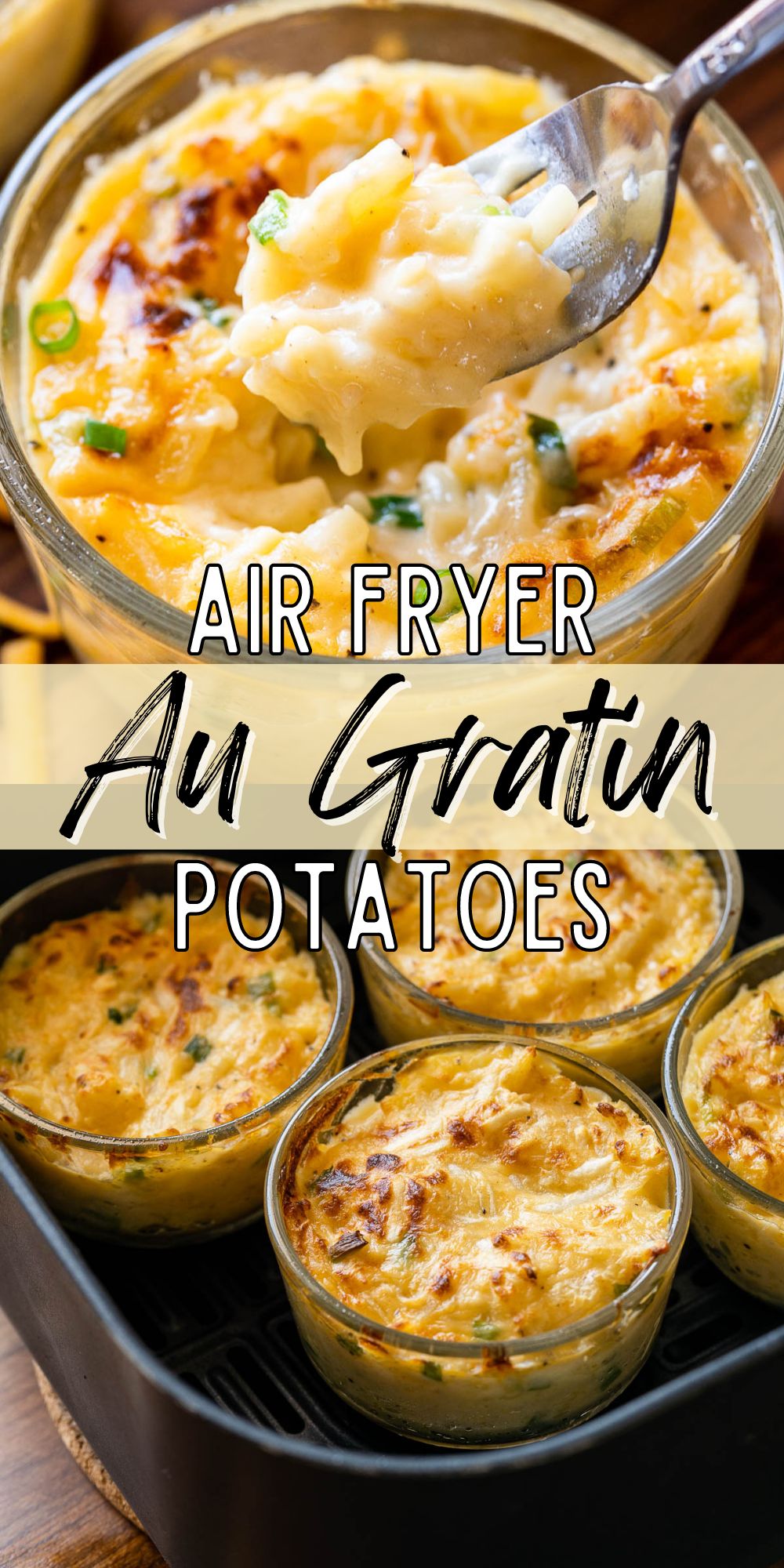 Air Fryer Au Gratin Potatoes I Wash You Dry
