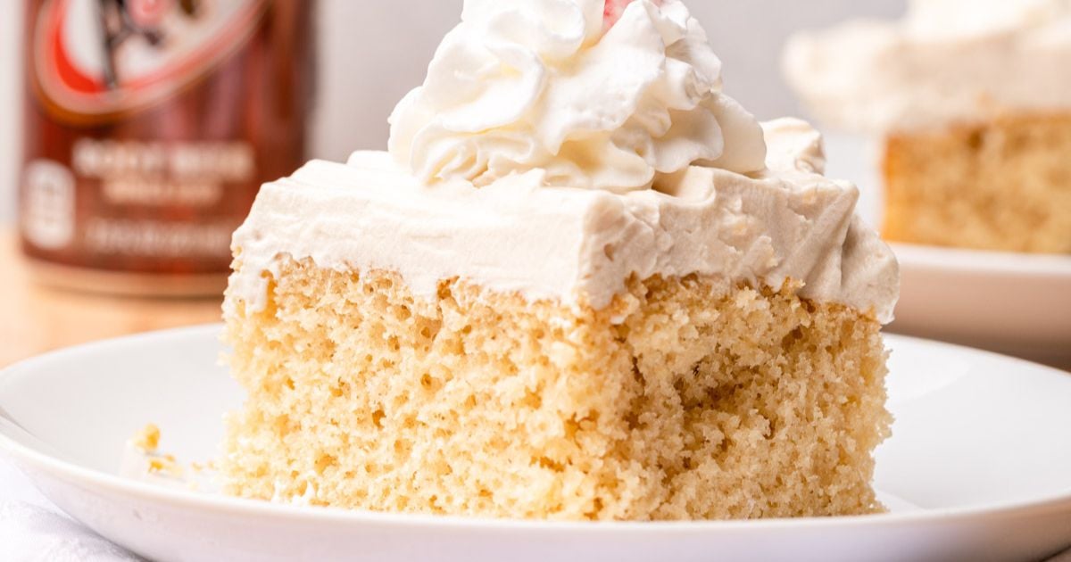 Root Beer Float Cake I Wash You Dry