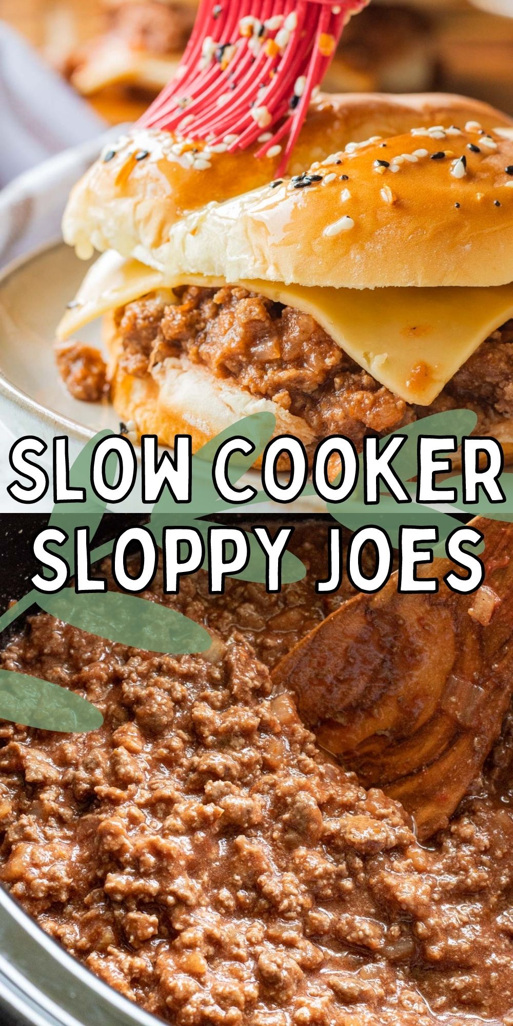 Slow Cooker Sloppy Joes - I Wash You Dry