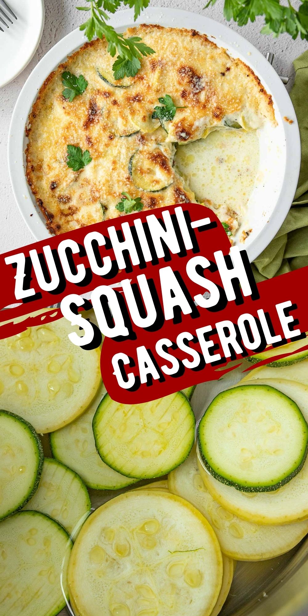 Baked Zucchini Squash Casserole I Wash You Dry