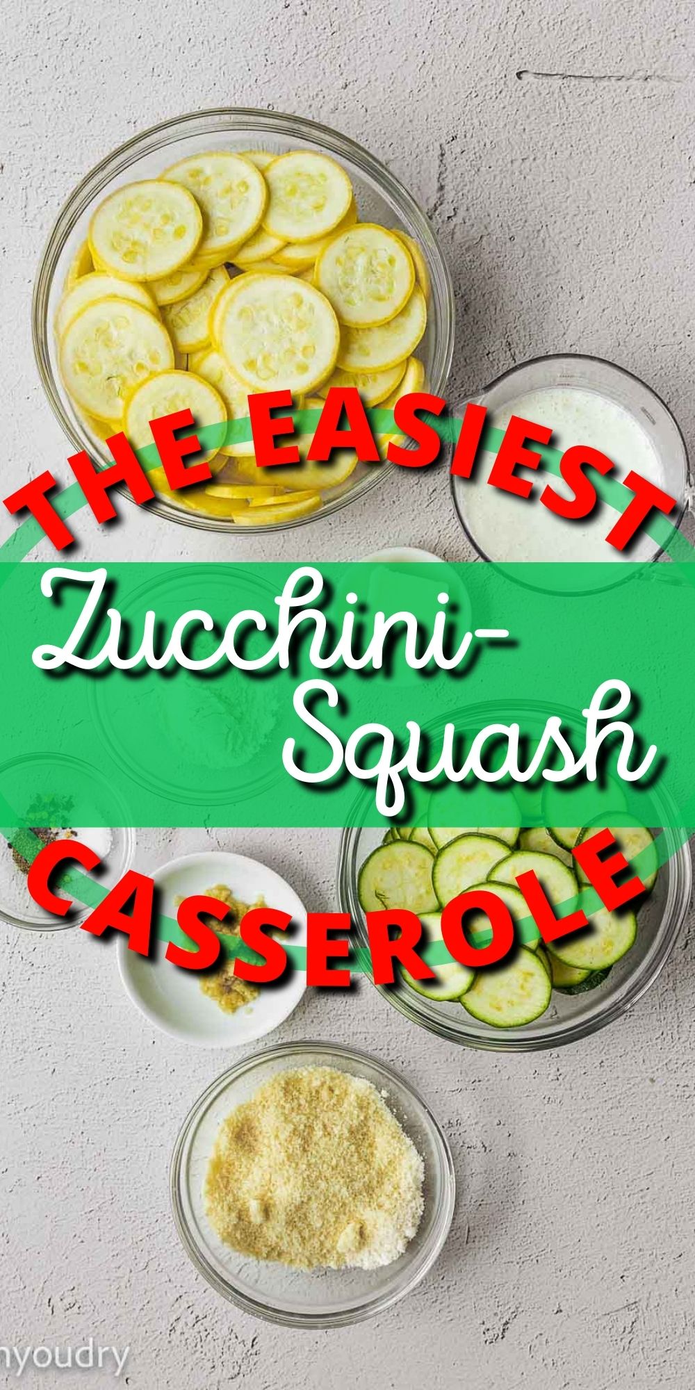 Baked Zucchini Squash Casserole I Wash You Dry