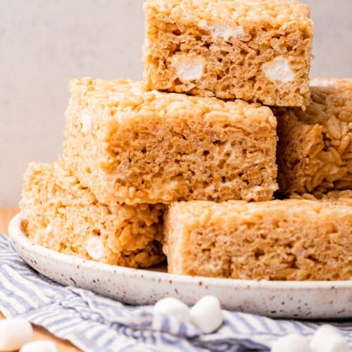 Browned Butter Rice Krispie Treats - I Wash You Dry