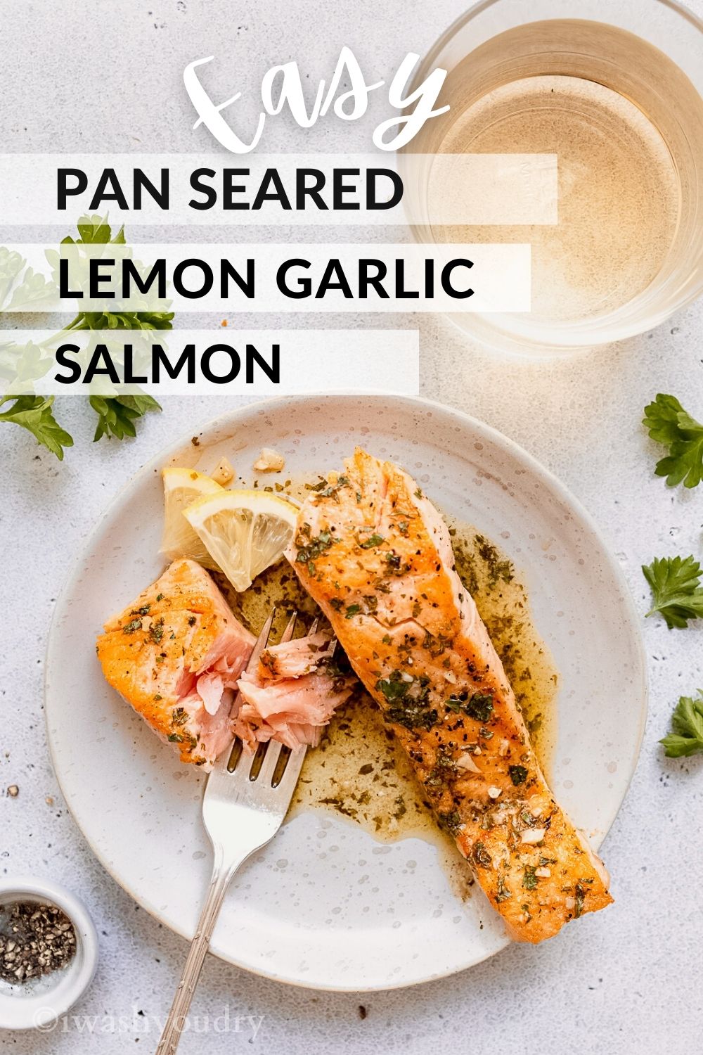 Lemon Garlic Salmon Pin