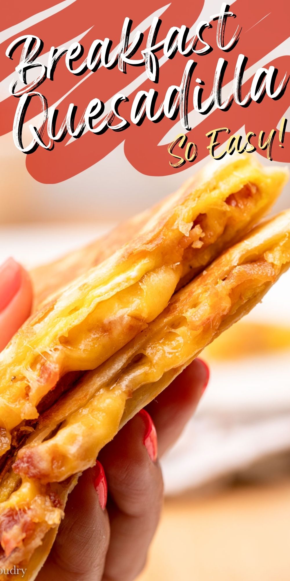 Super Easy Breakfast Quesadillas I Wash You Dry