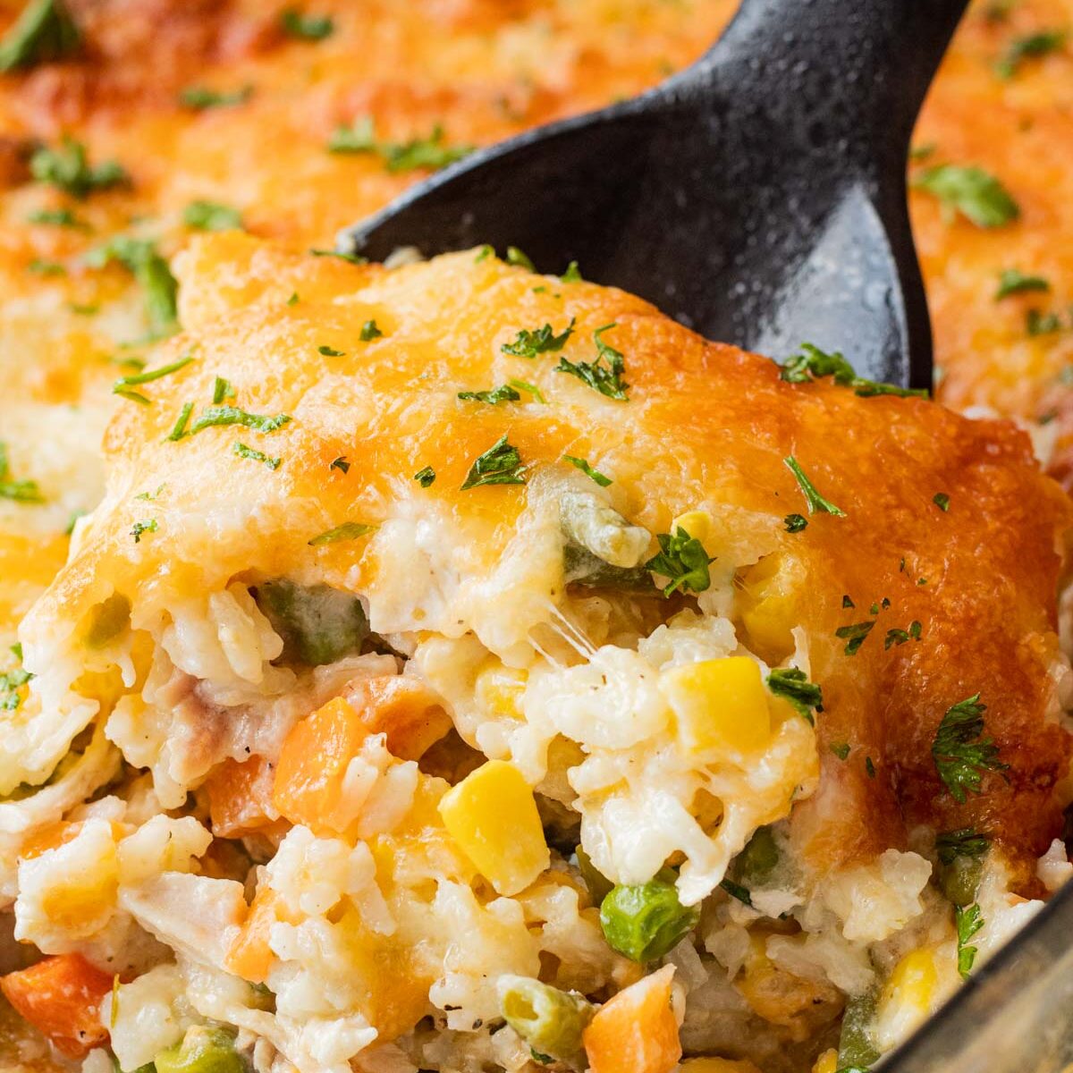 Creamy Chicken Rice Casserole I Wash You Dry