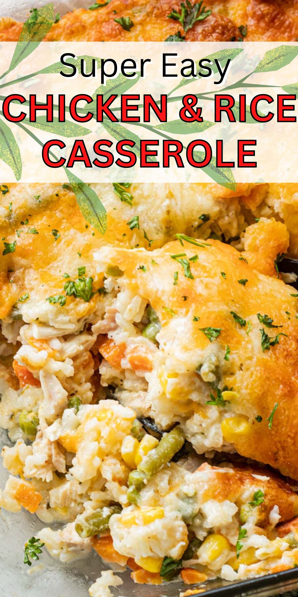 Creamy Chicken Rice Casserole I Wash You Dry 0570