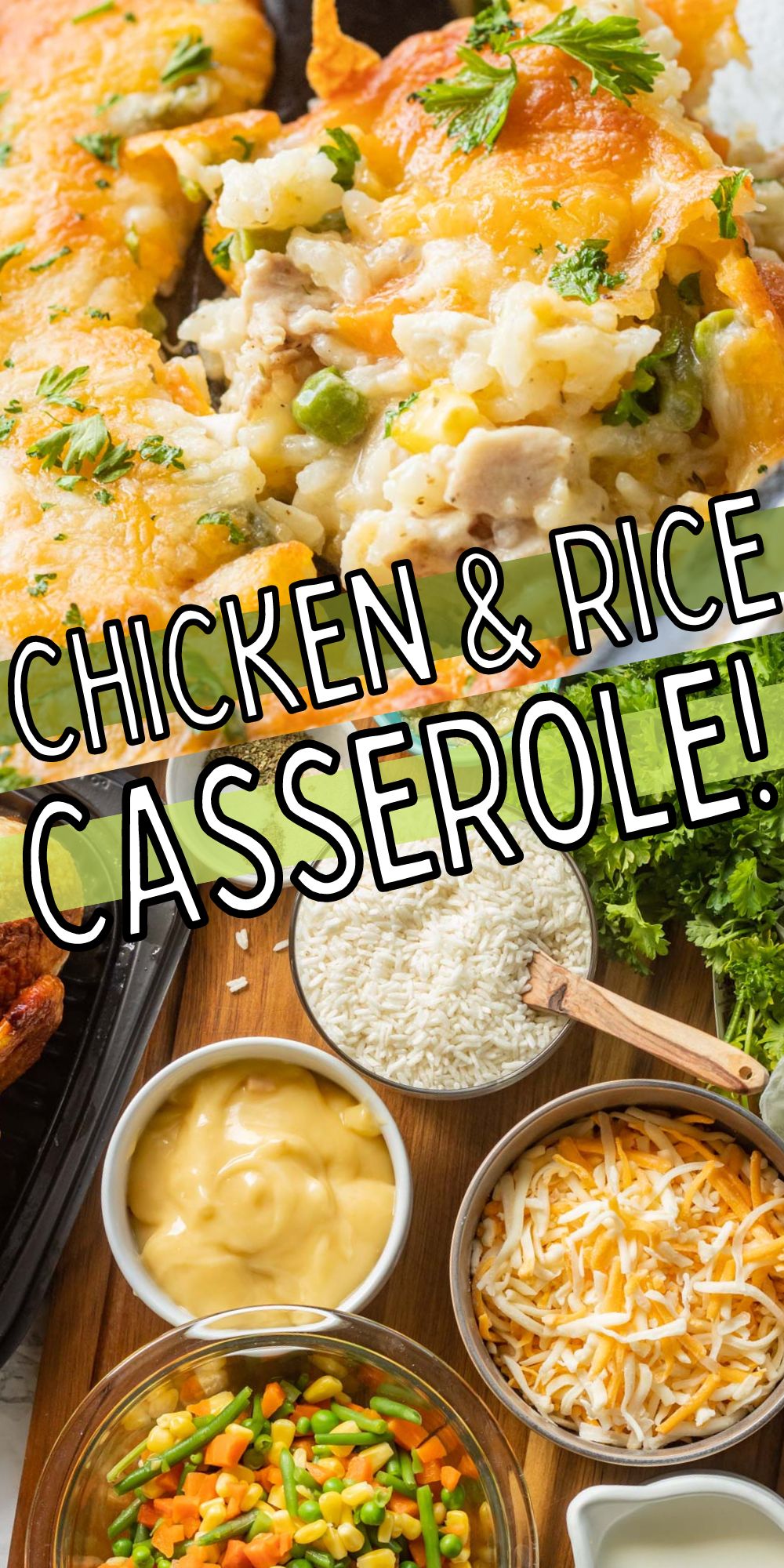 Creamy Chicken Rice Casserole I Wash You Dry