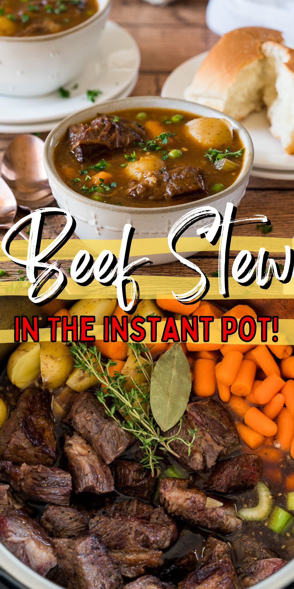 Best Instant Pot Beef Stew Recipe - I Wash You Dry