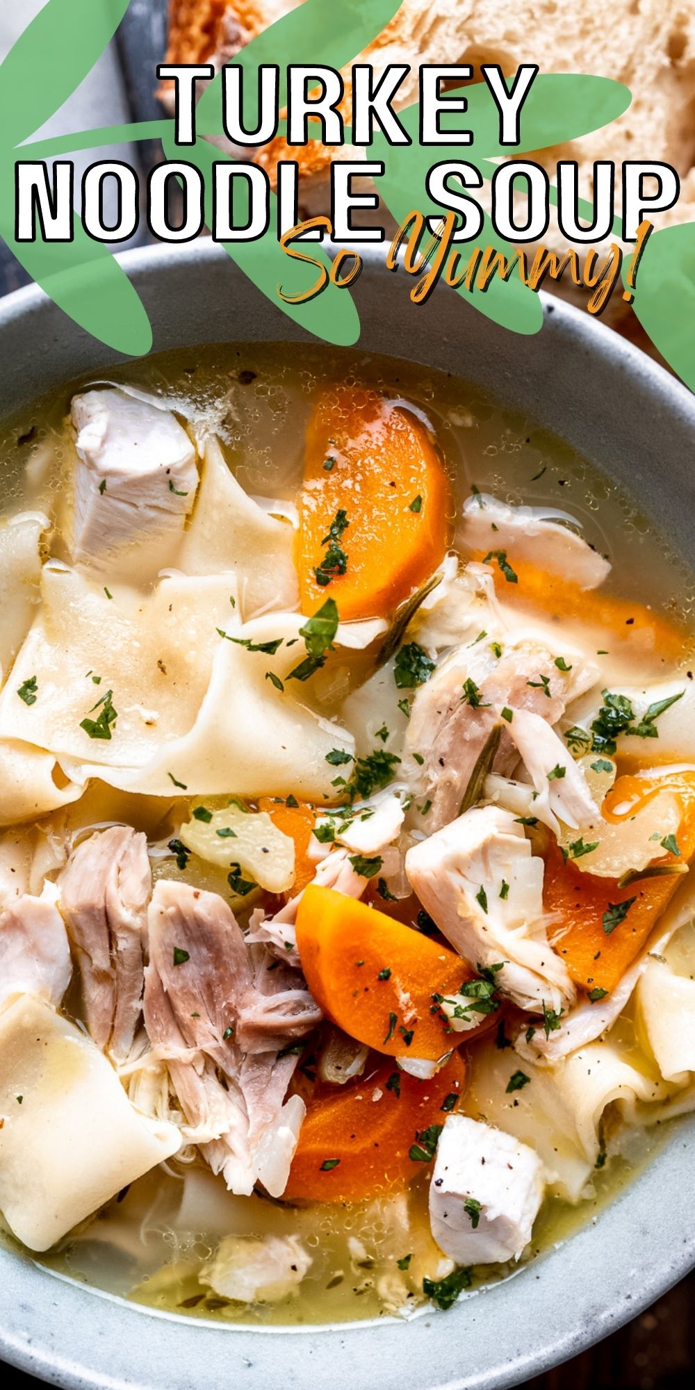 Homemade Turkey Soup Recipe - I Wash You Dry