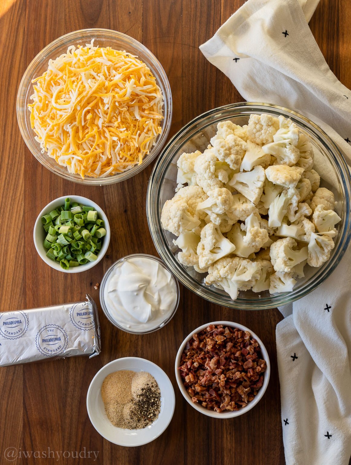 Loaded Cauliflower Casserole I Wash You Dry