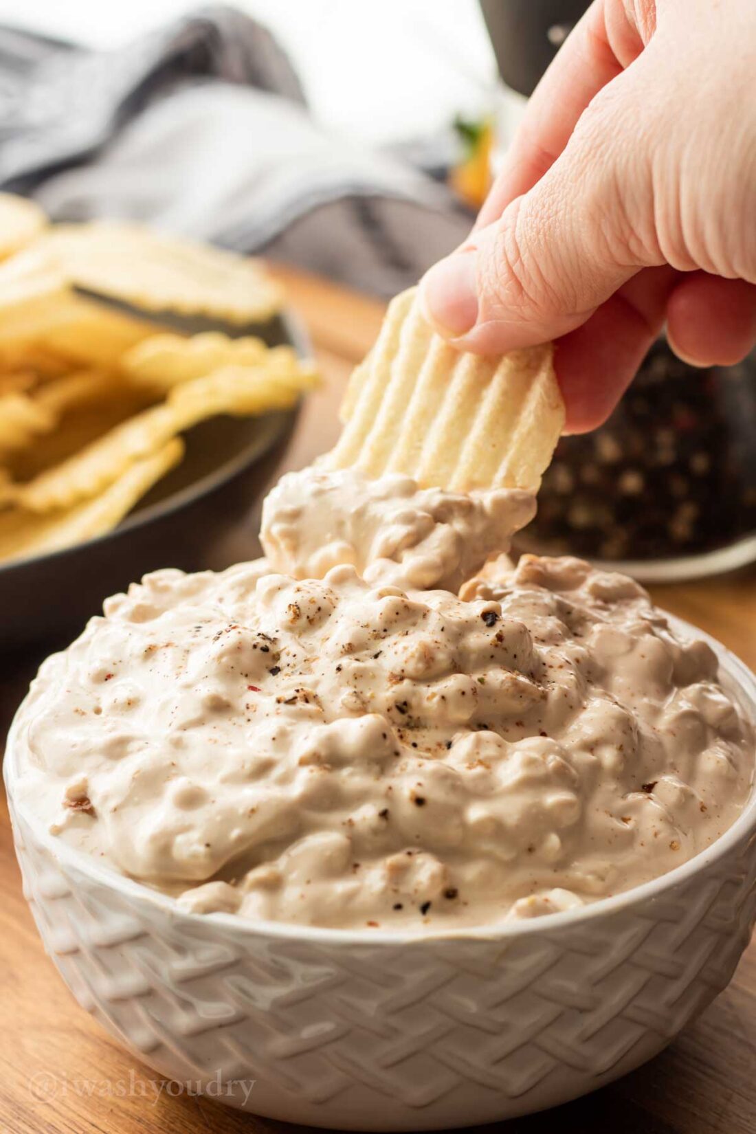 Creamy 4-Ingredient Green Onion Dip Recipe Is Better Than the Mix Packet, Appetizers