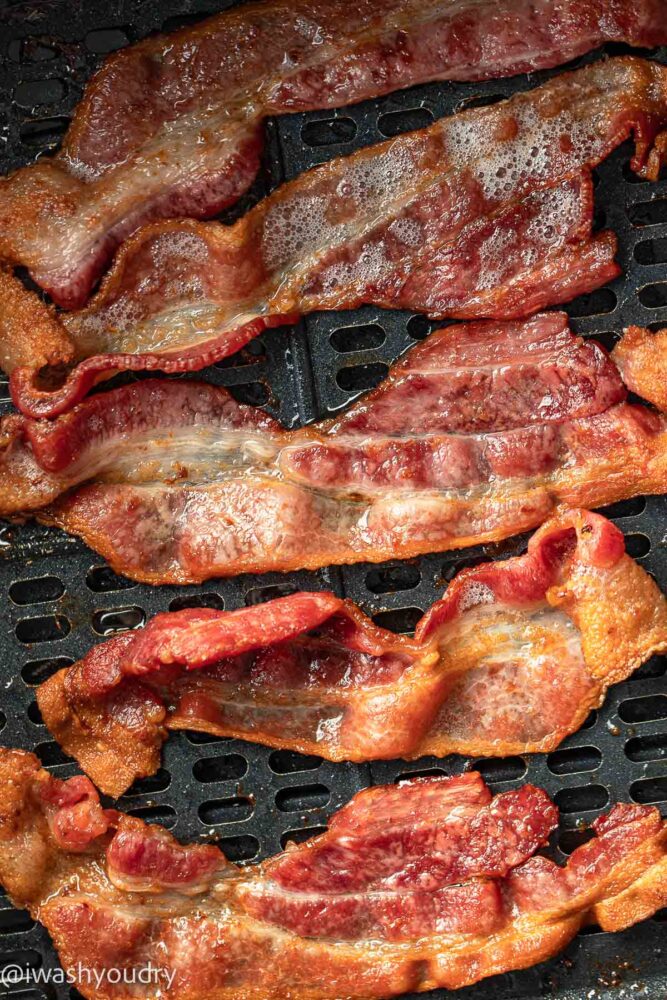 Air Fryer Bacon I Wash You Dry