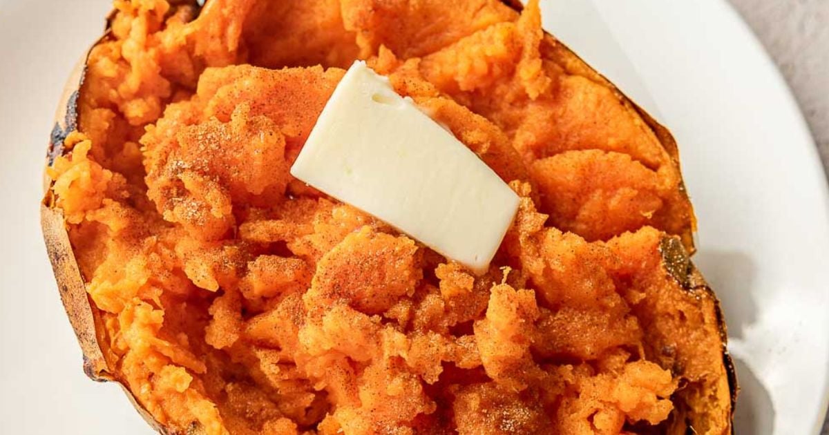 Air Fryer Sweet Potato - I Wash You Dry