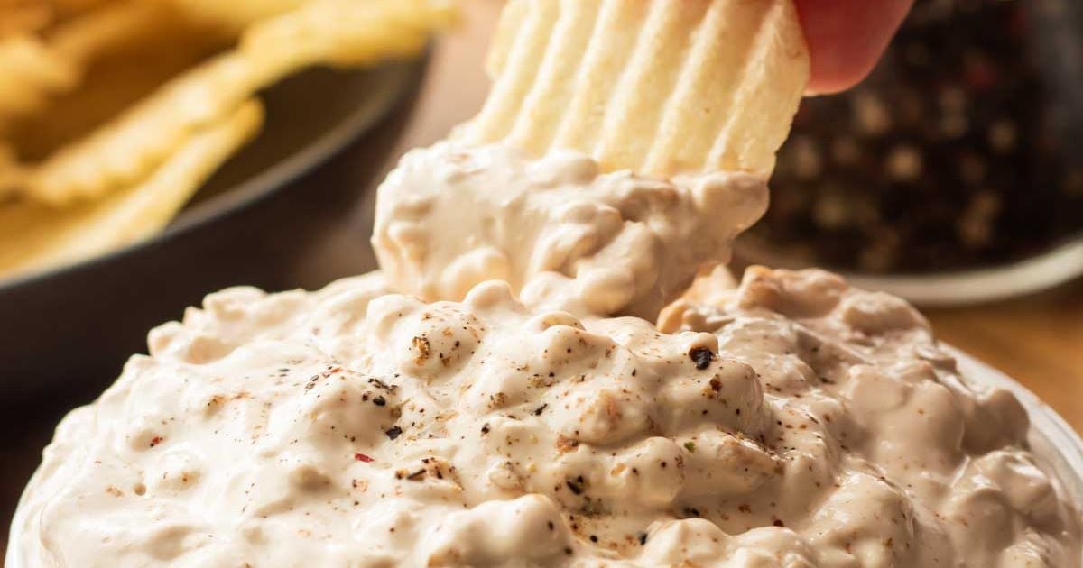 3 Ingredient Chip Dip I Wash You Dry