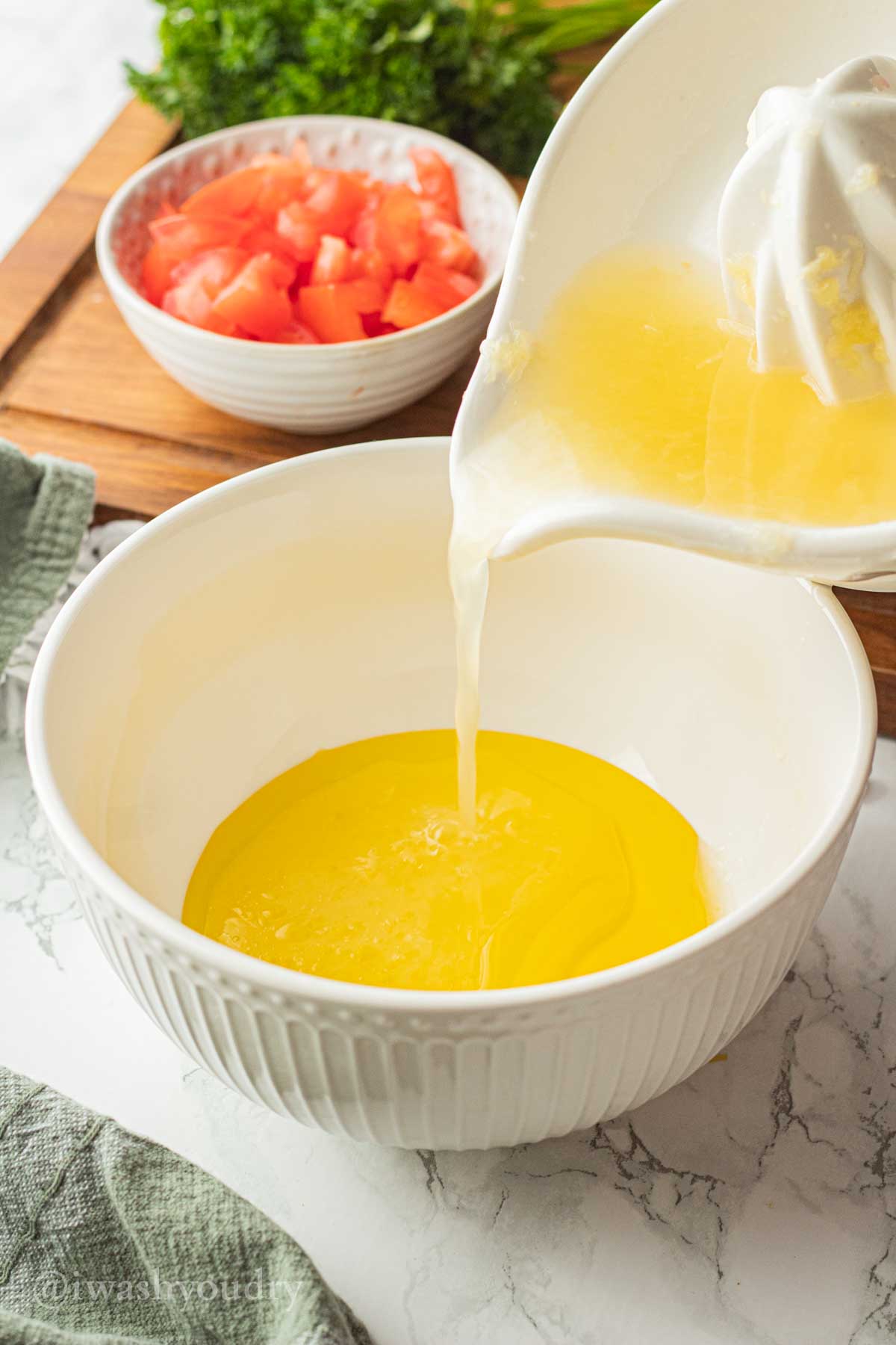 Lemon Capellini Salad I Wash You Dry