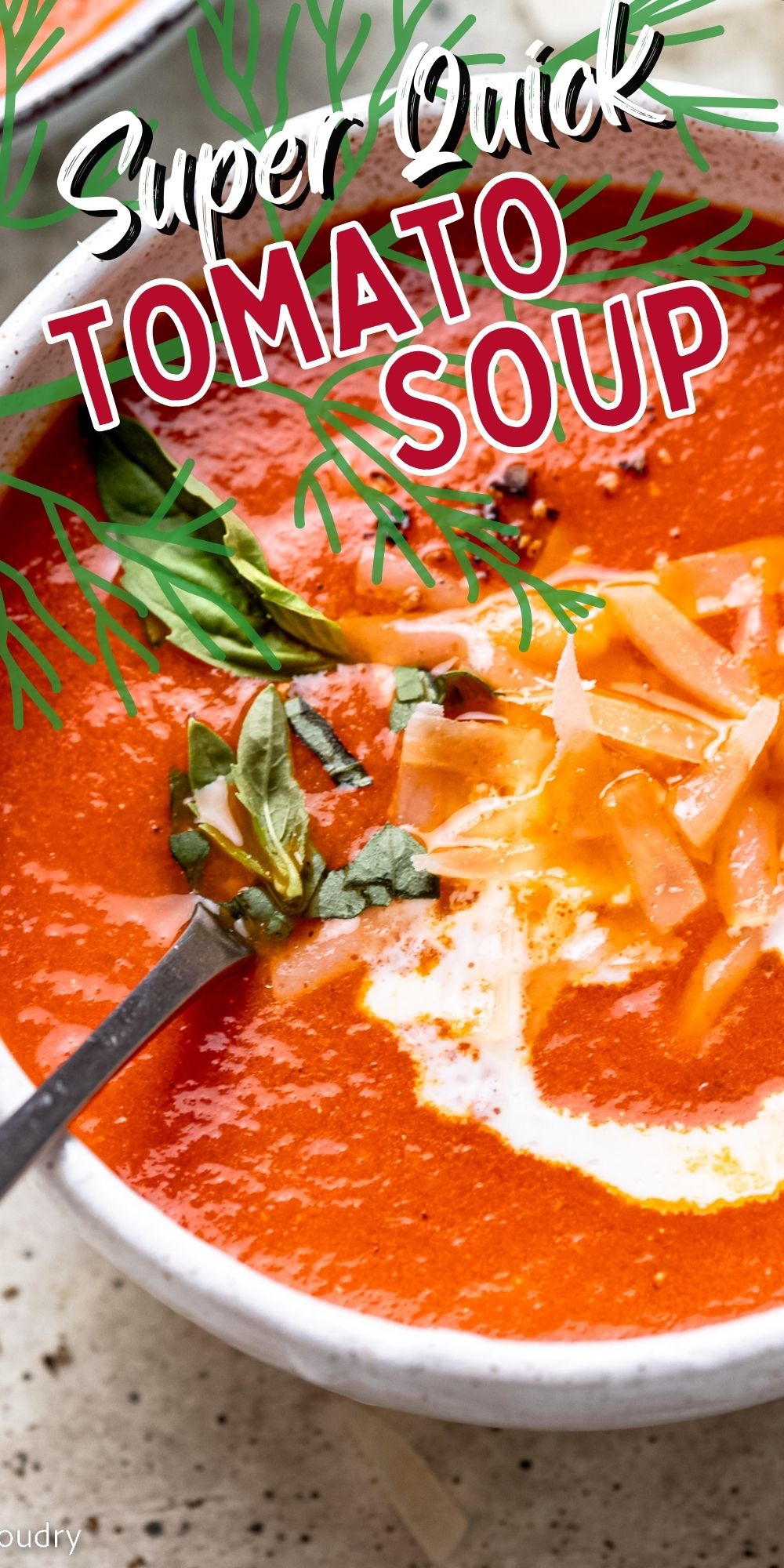 Quick Tomato Soup Recipe I Wash You Dry