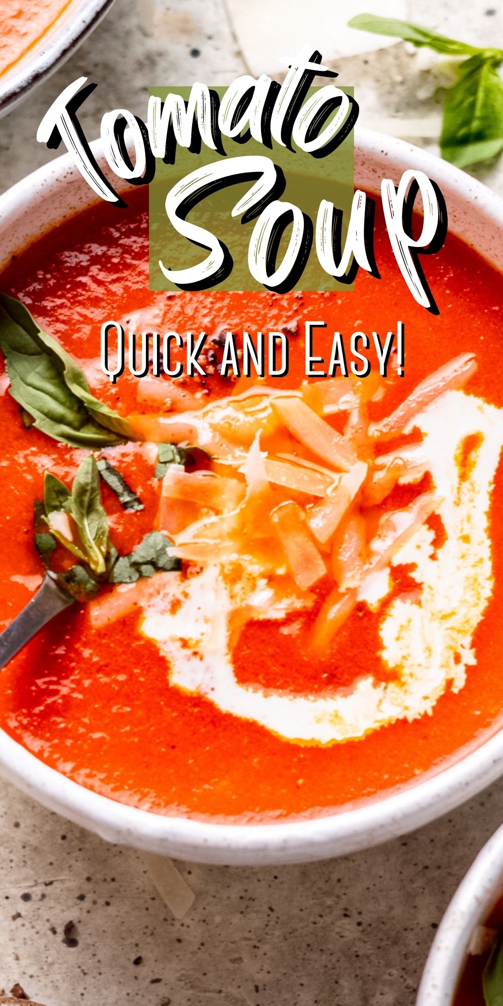 Quick Tomato Soup Recipe I Wash You Dry