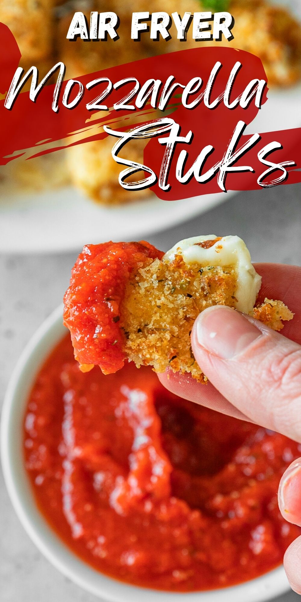 Air Fryer Mozzarella Sticks I Wash You Dry