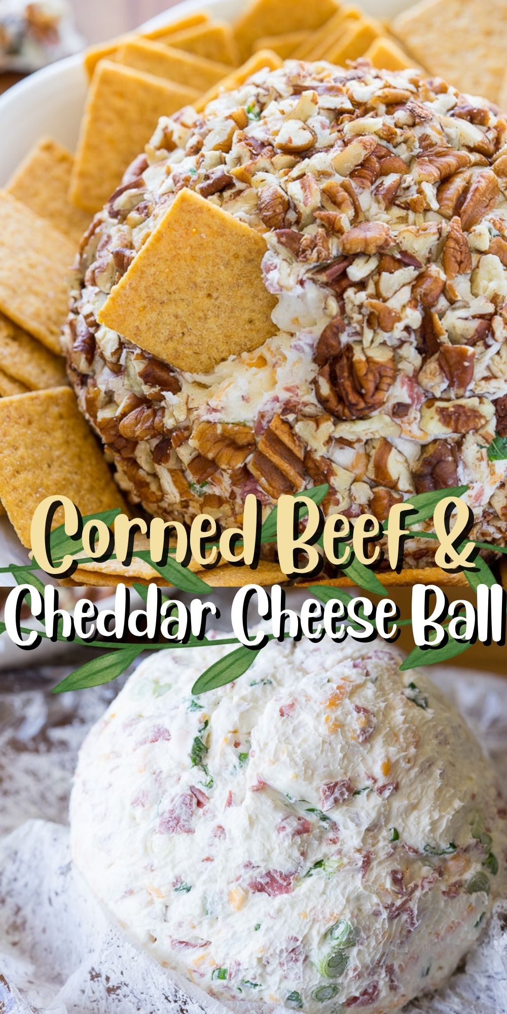 Corned Beef and Cheddar Cheese Ball I Wash You Dry