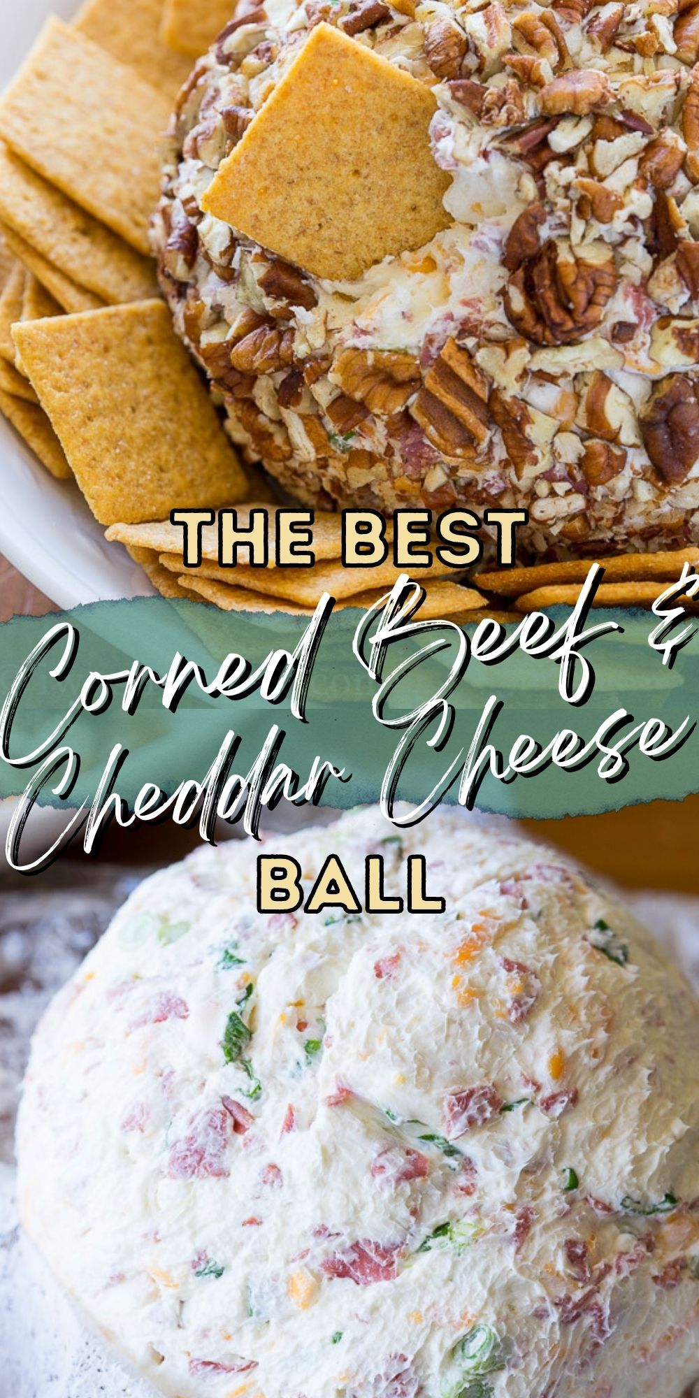 Corned Beef and Cheddar Cheese Ball I Wash You Dry