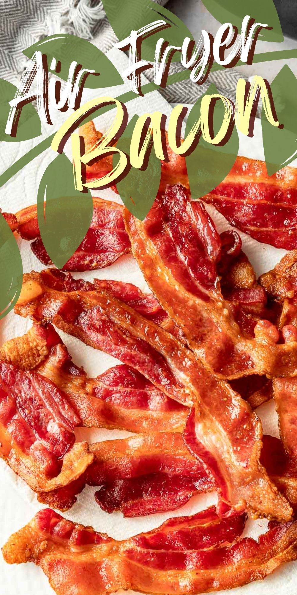 Air Fryer Bacon - I Wash You Dry