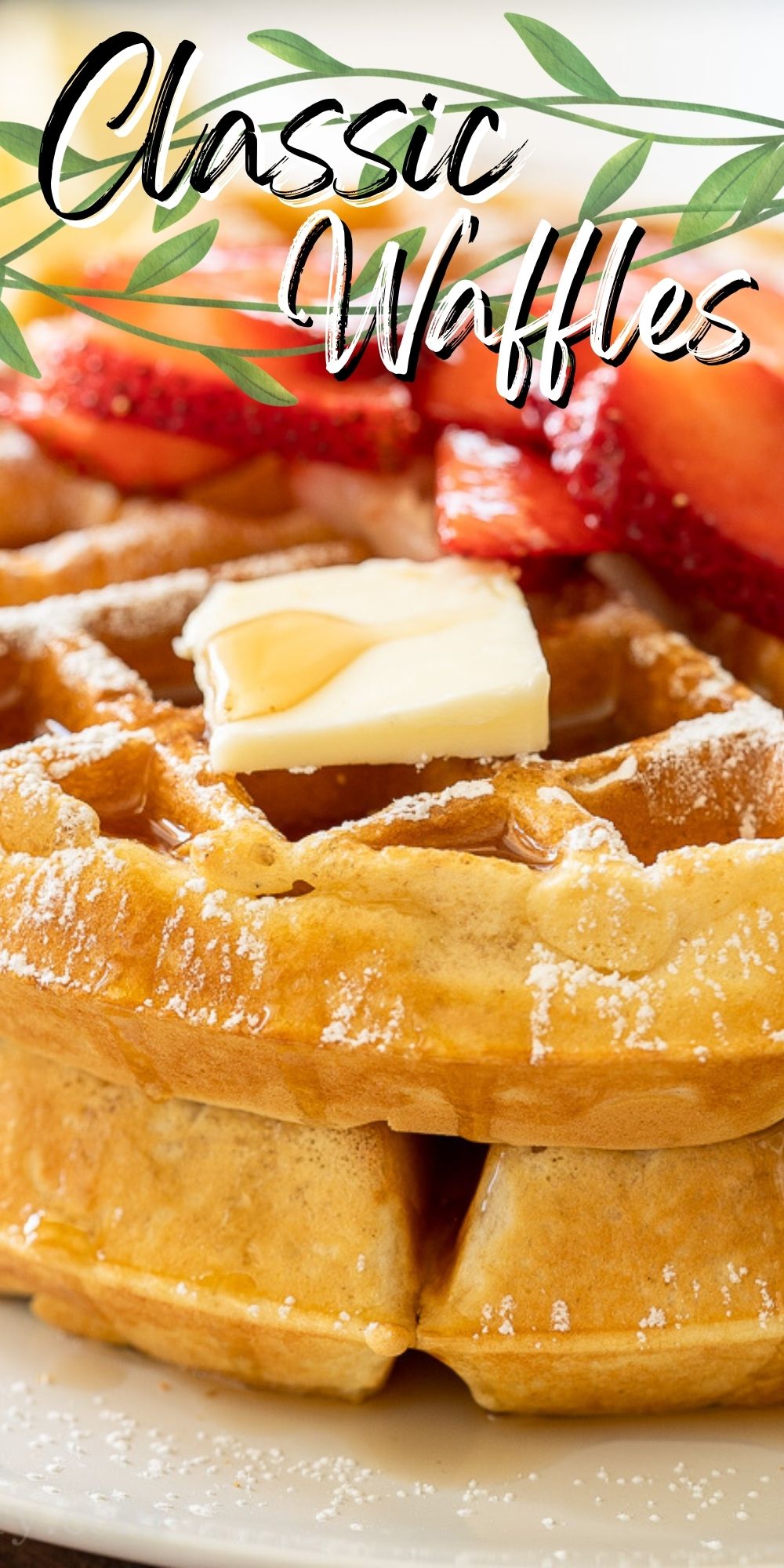 Classic Waffle Recipe - I Wash You Dry