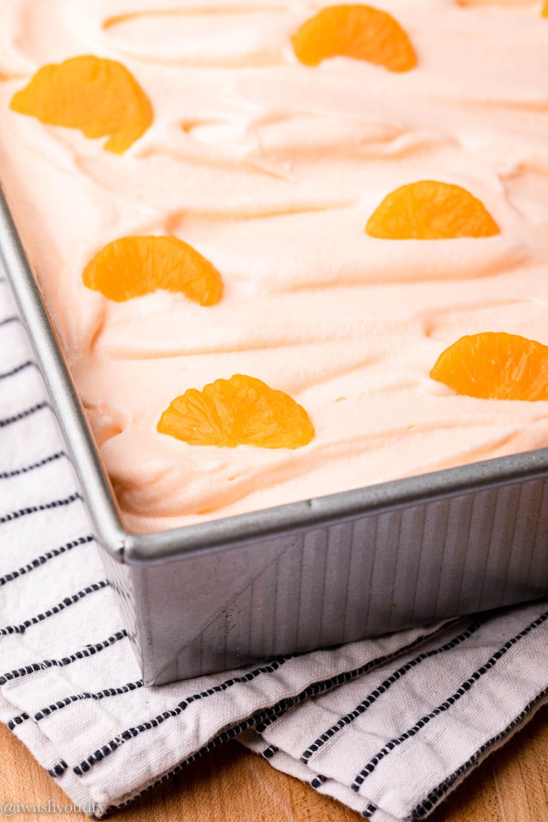 crush orange layer cake