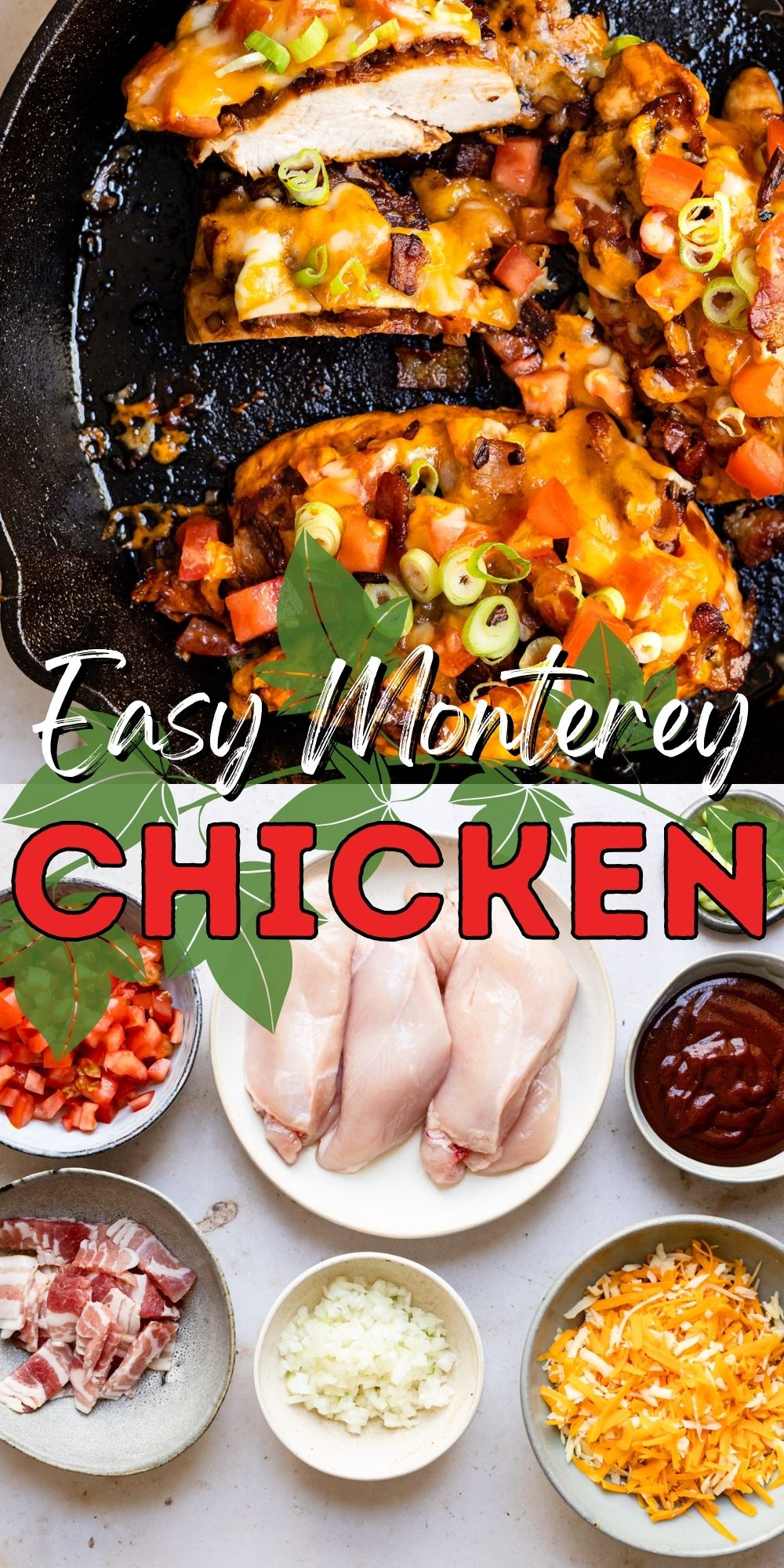 Monterey Chicken Recipe - I Wash You Dry