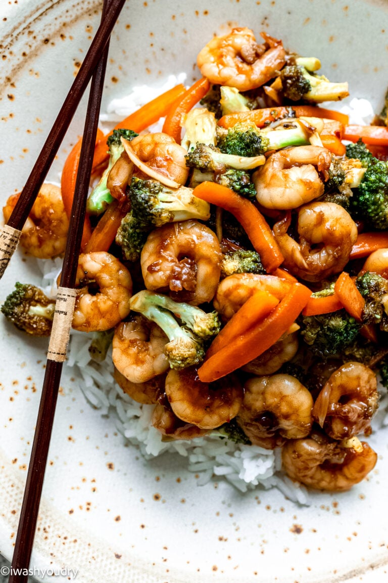 Quick Shrimp and Broccoli Stir Fry - I Wash You Dry