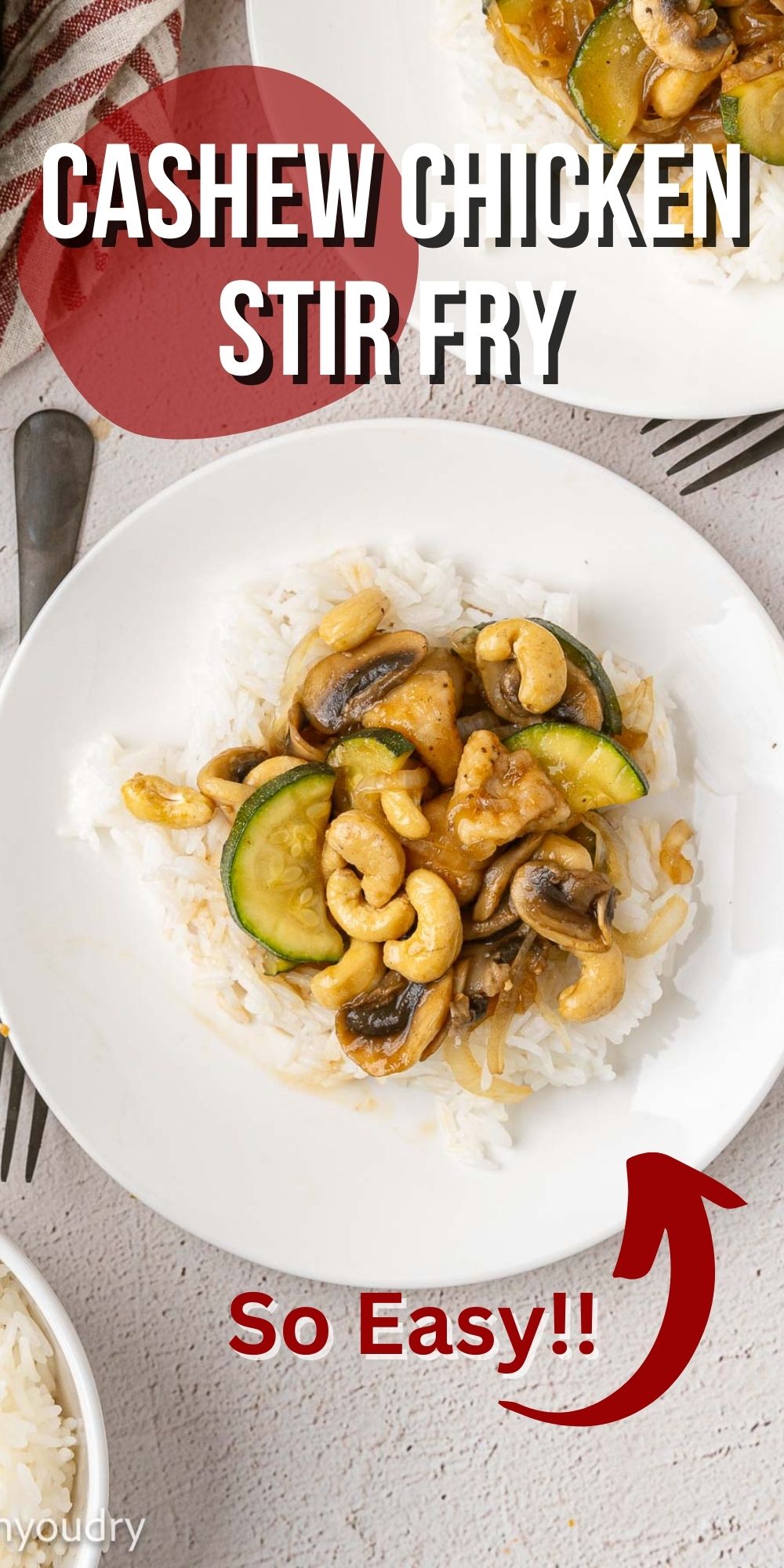 Cashew Chicken Stir Fry - I Wash You Dry