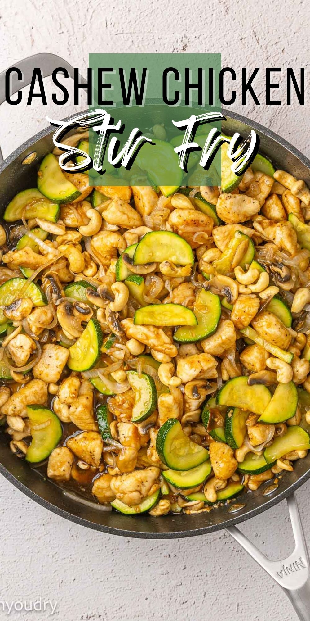 Cashew Chicken Stir Fry - I Wash You Dry