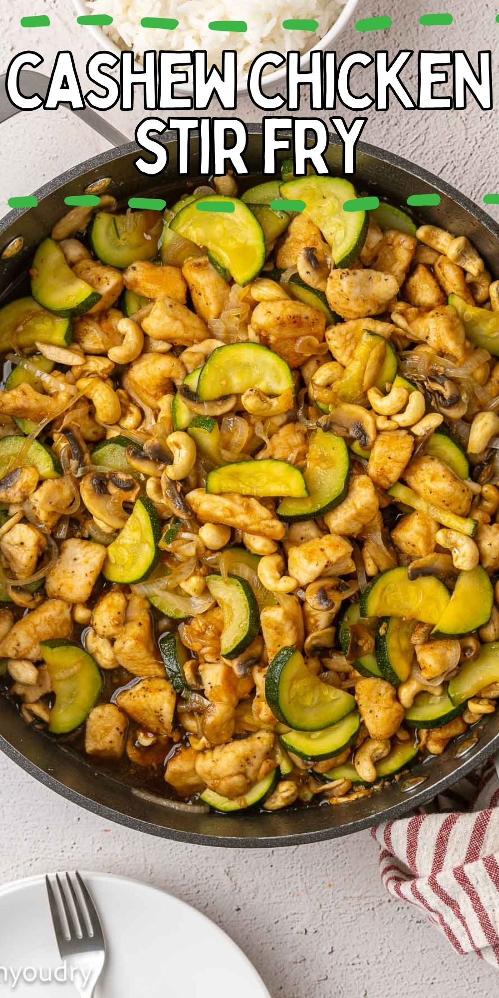 Cashew Chicken Stir Fry - I Wash You Dry