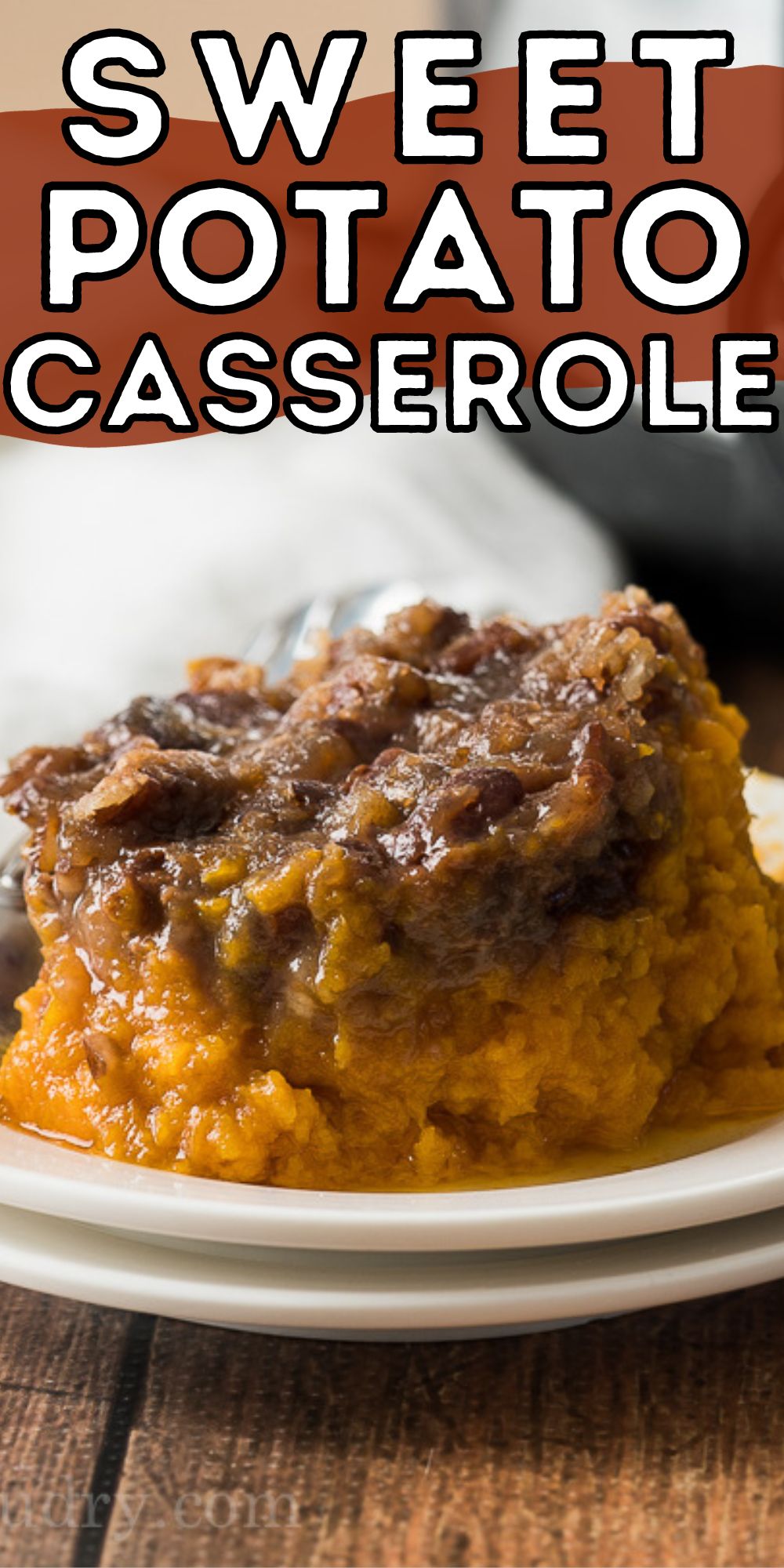 Crock Pot Sweet Potato Casserole - I Wash You Dry
