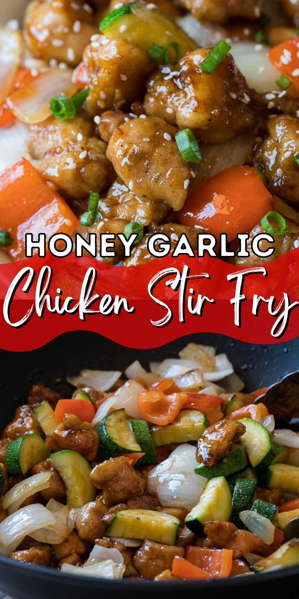 Honey Garlic Chicken Stir Fry - I Wash You Dry