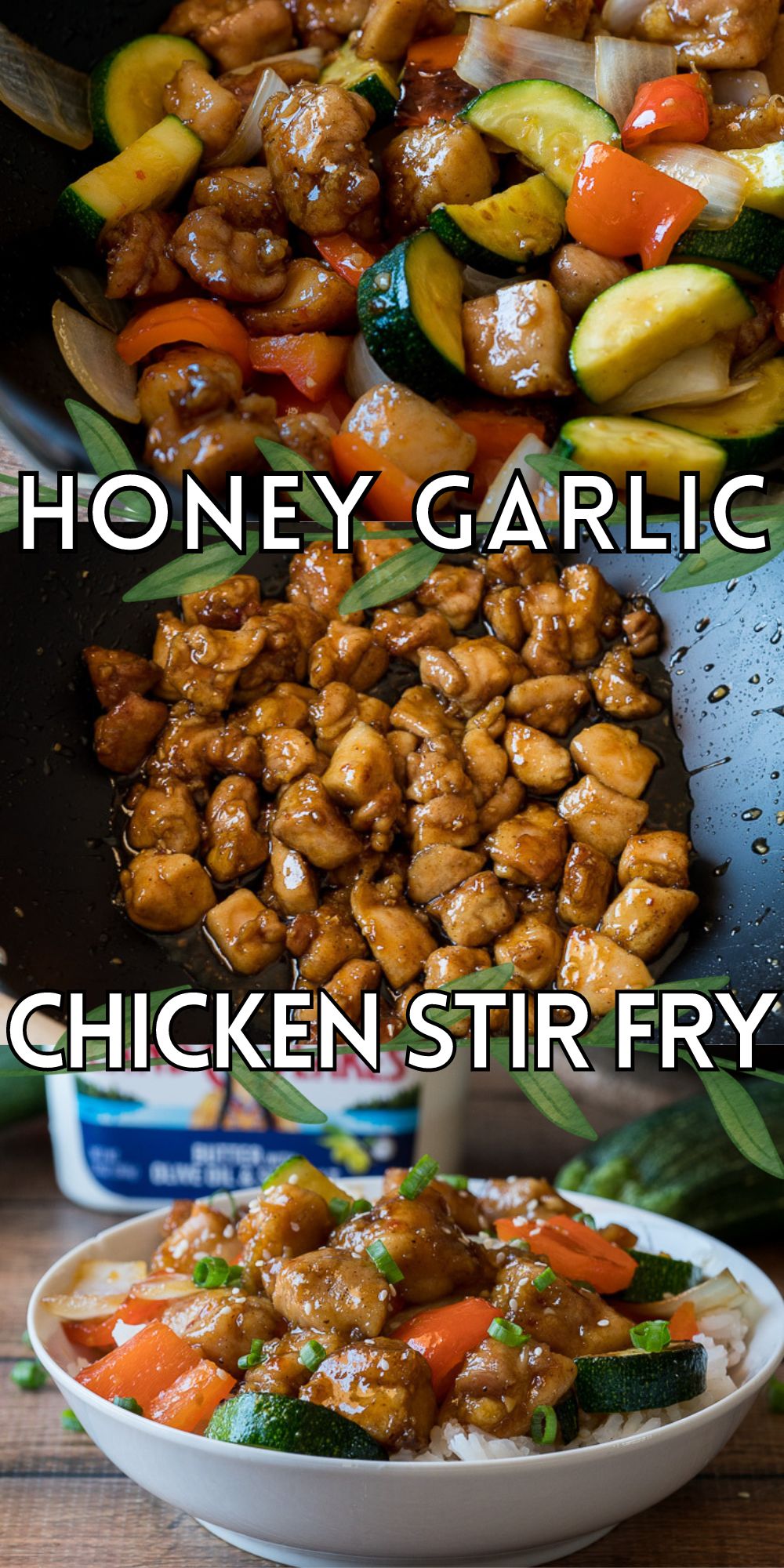 Honey Garlic Chicken Stir Fry - I Wash You Dry