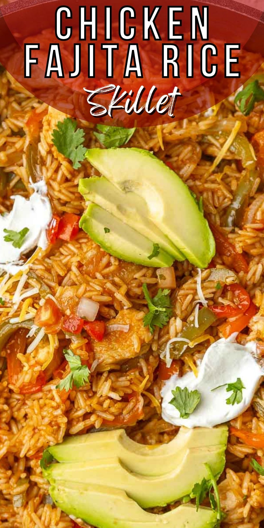 Chicken Fajita Rice Skillet I Wash You Dry