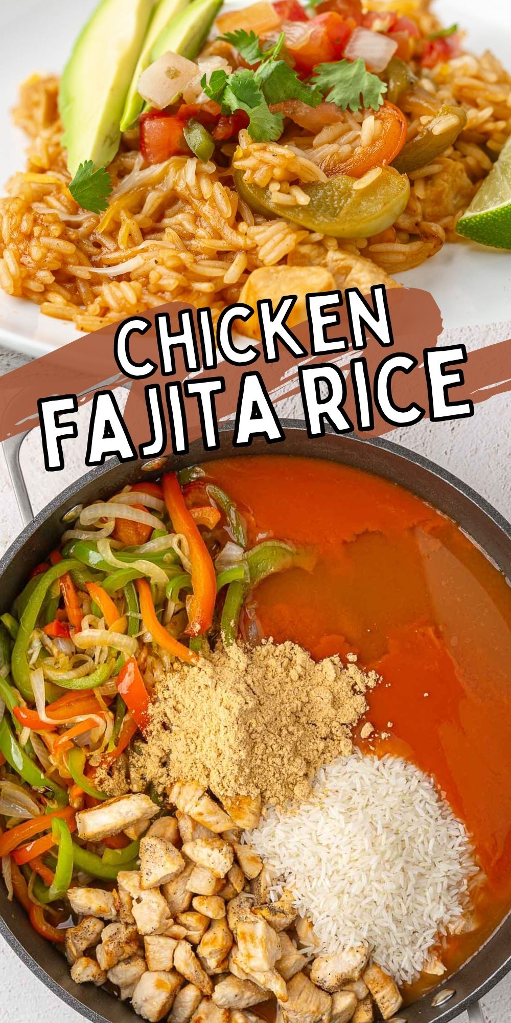 Chicken Fajita Rice Skillet I Wash You Dry