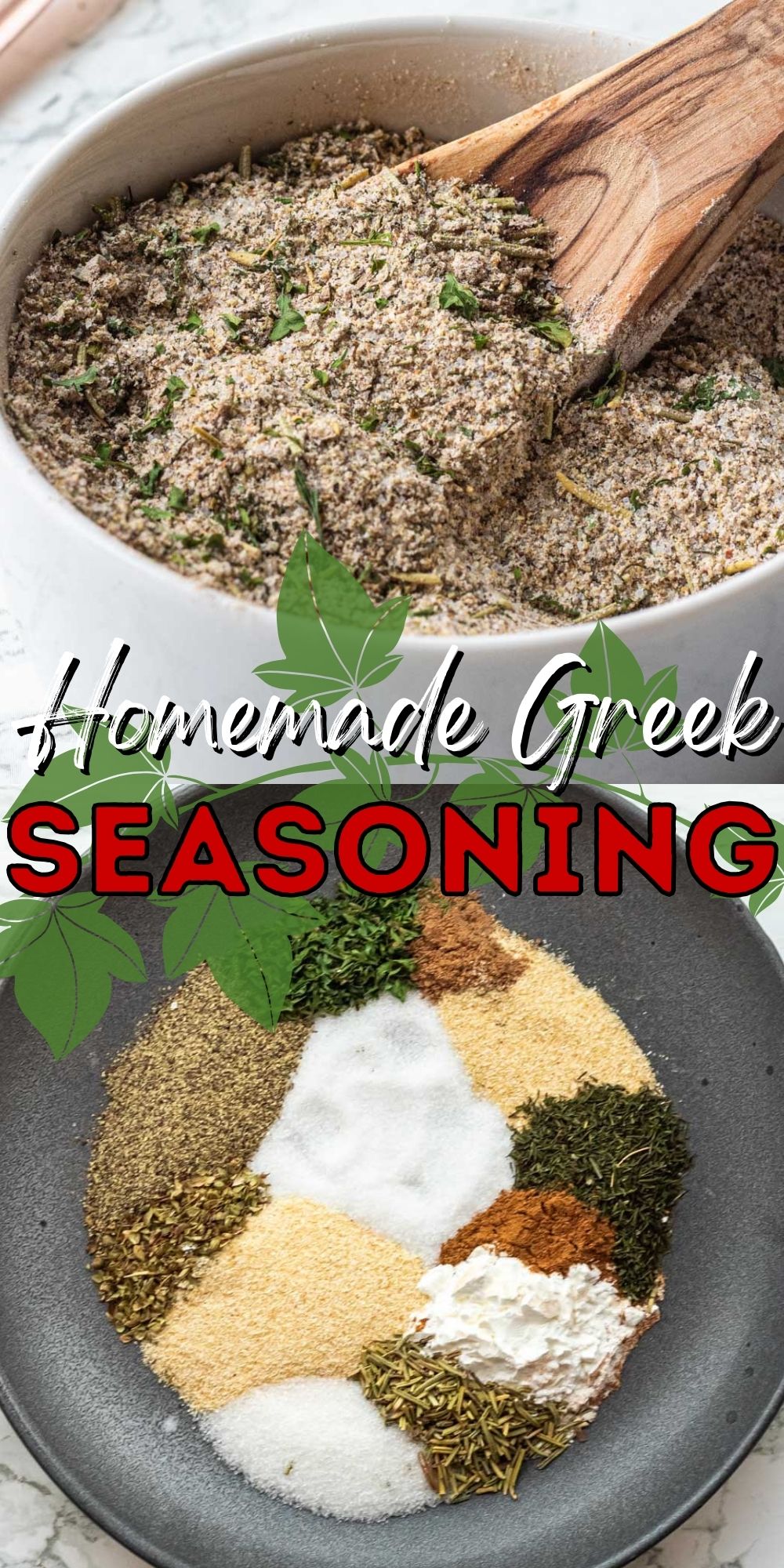 Homemade Greek Seasoning I Wash You Dry