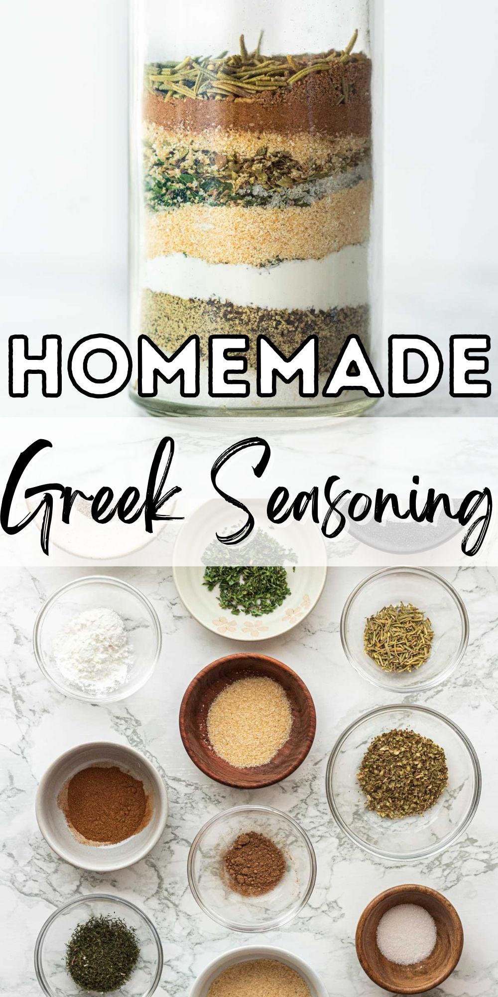 Homemade Greek Seasoning I Wash You Dry