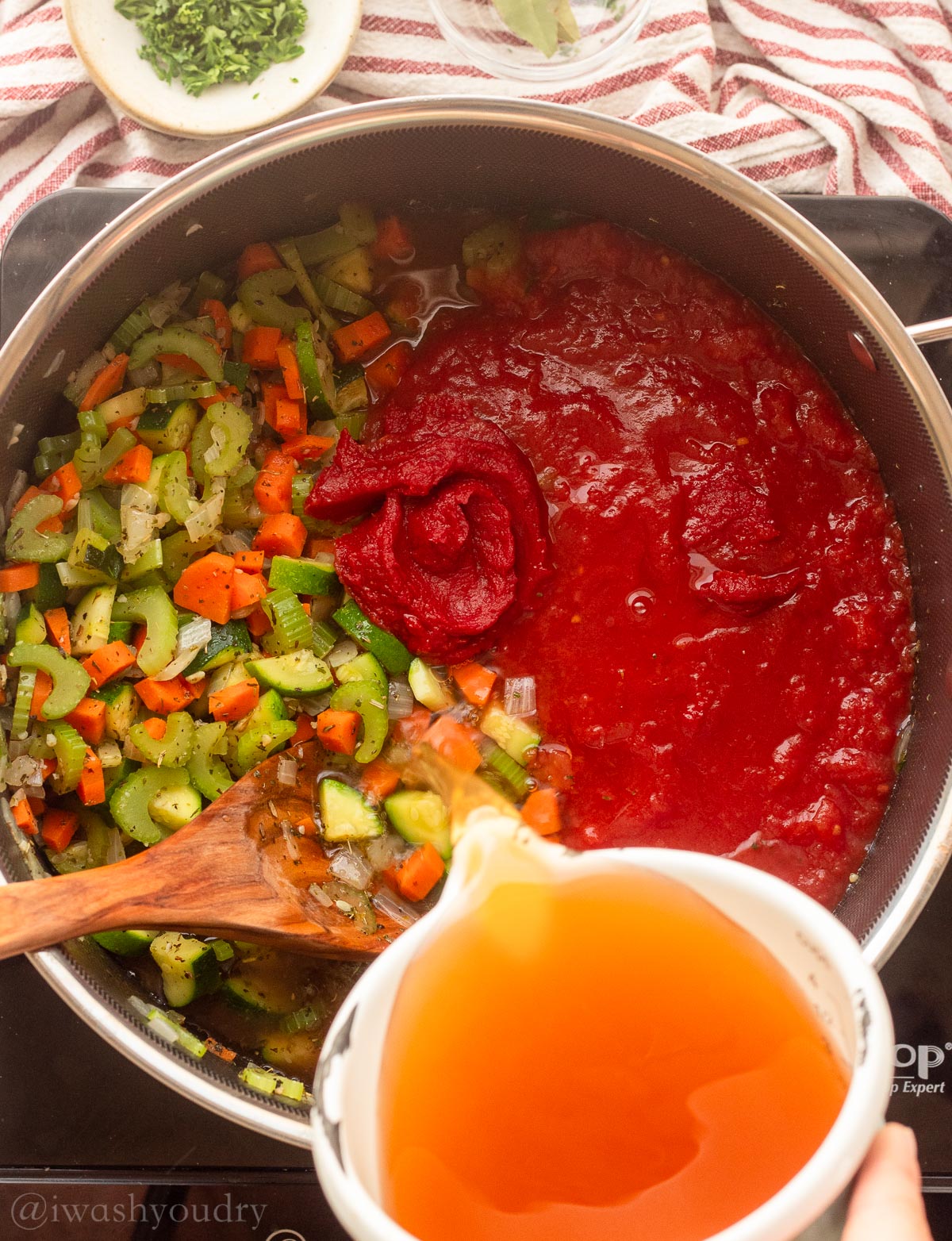 Minestrone Soup Recipe - I Wash You Dry