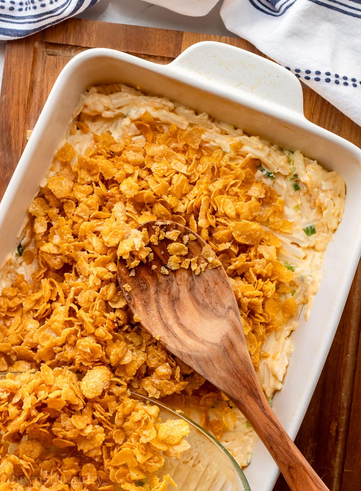 The Best Cheesy Potato Casserole I Wash You Dry   Potato Casserole 5 