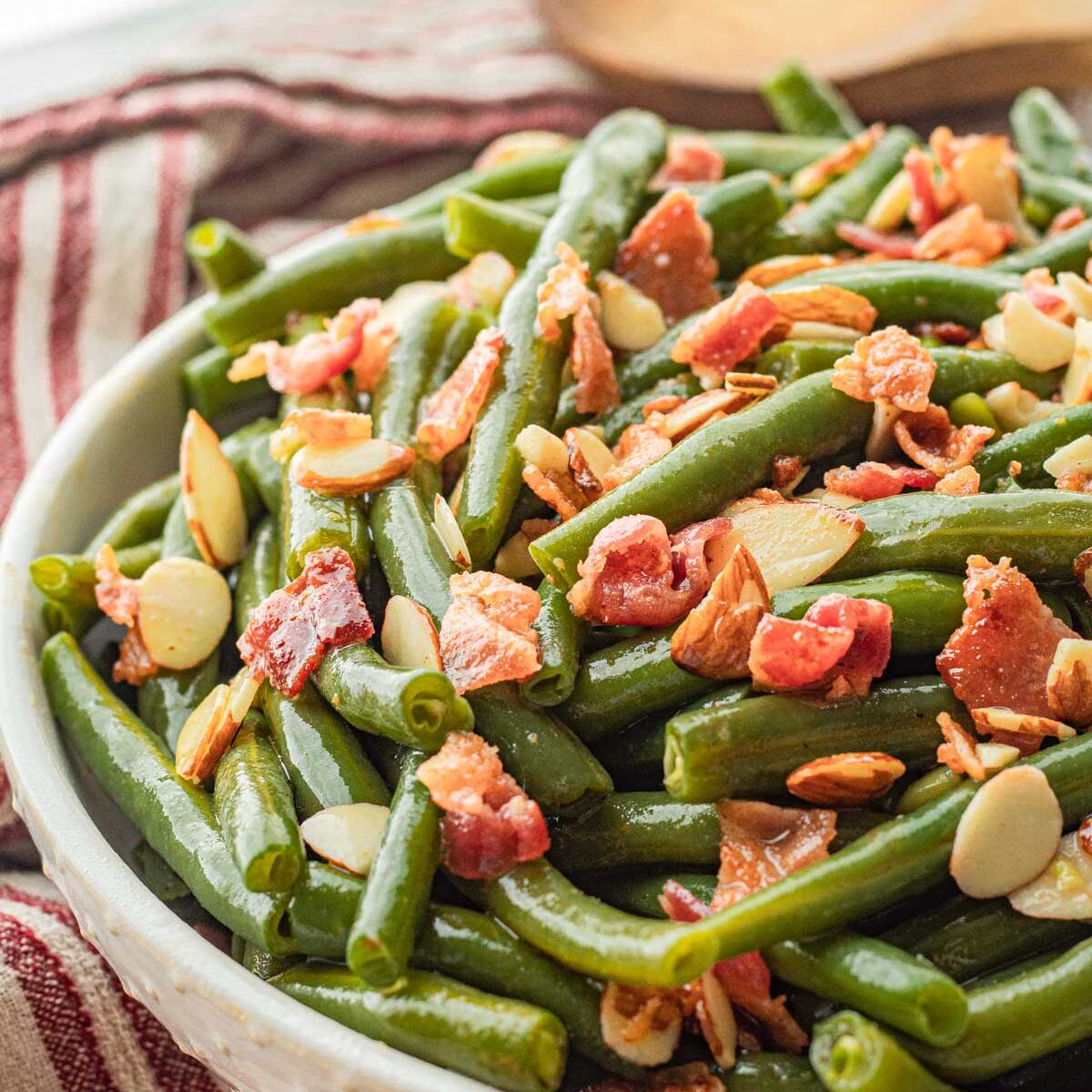 Sweet and Spicy Green Beans - I Wash You Dry