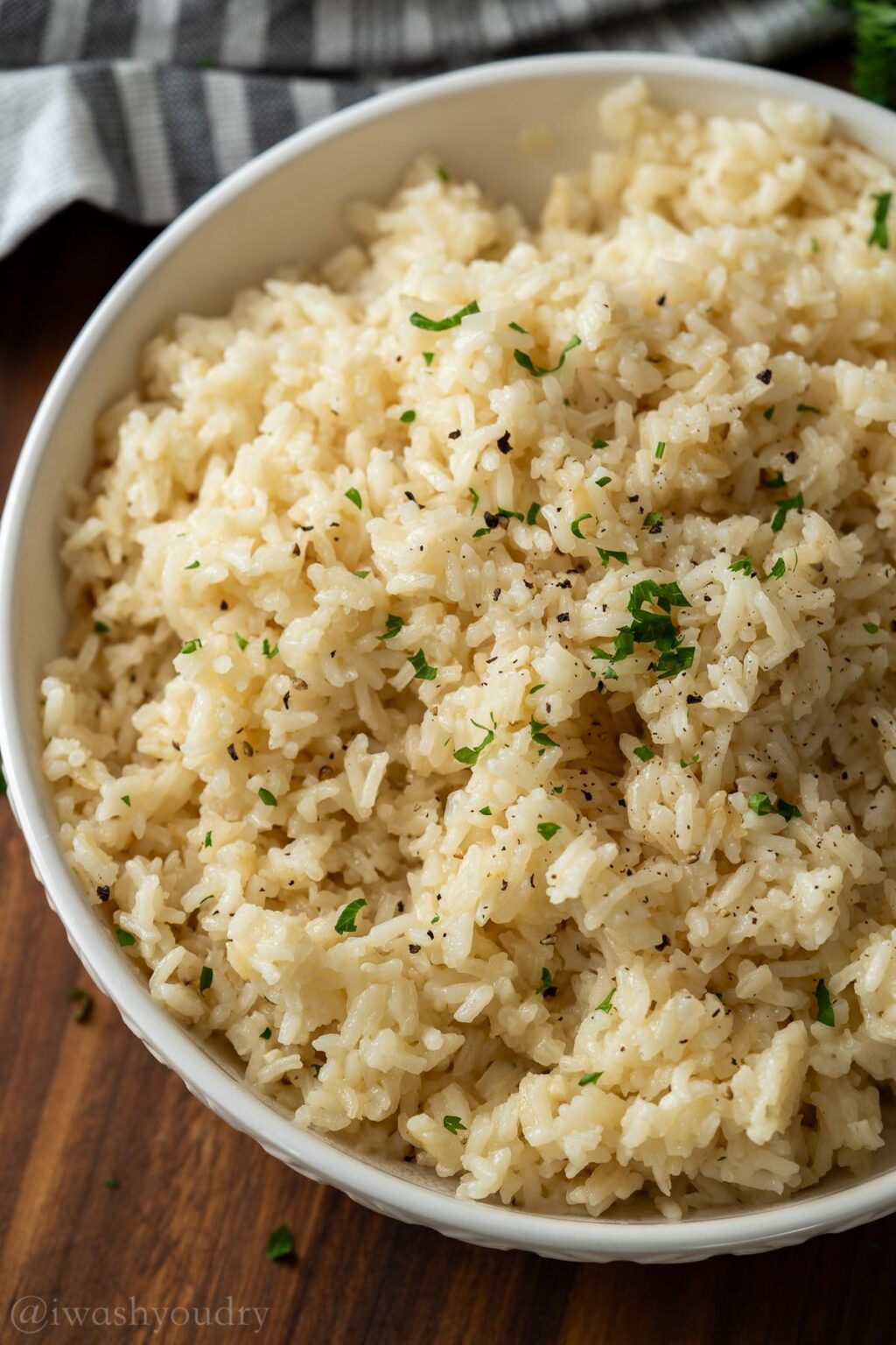 Butter Rice Pilaf Recipe - I Wash You Dry