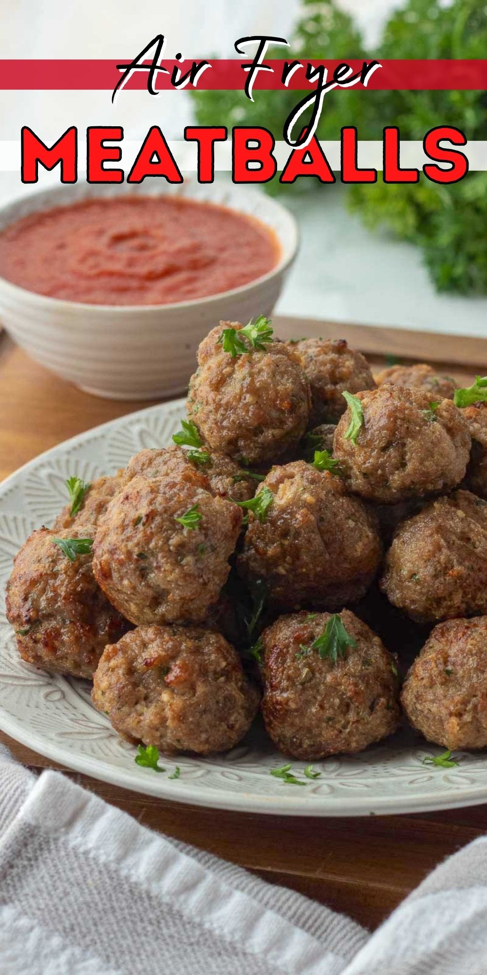 Air Fryer Meatballs I Wash You Dry