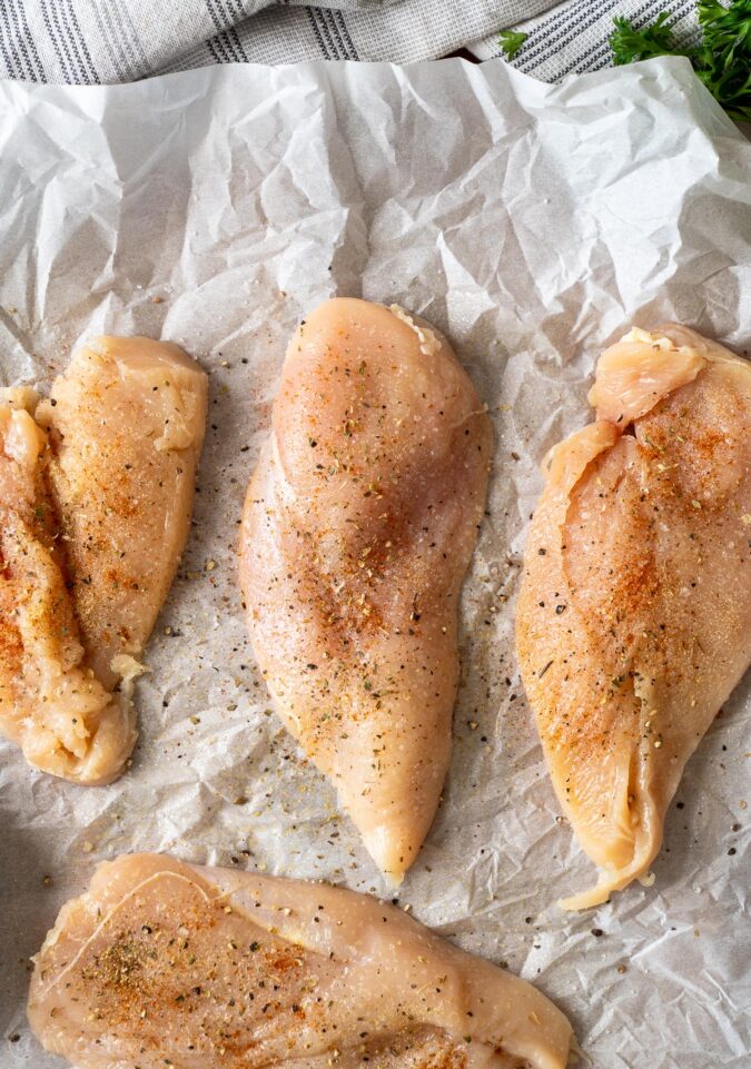 Air Fryer Chicken Breasts - I Wash You Dry