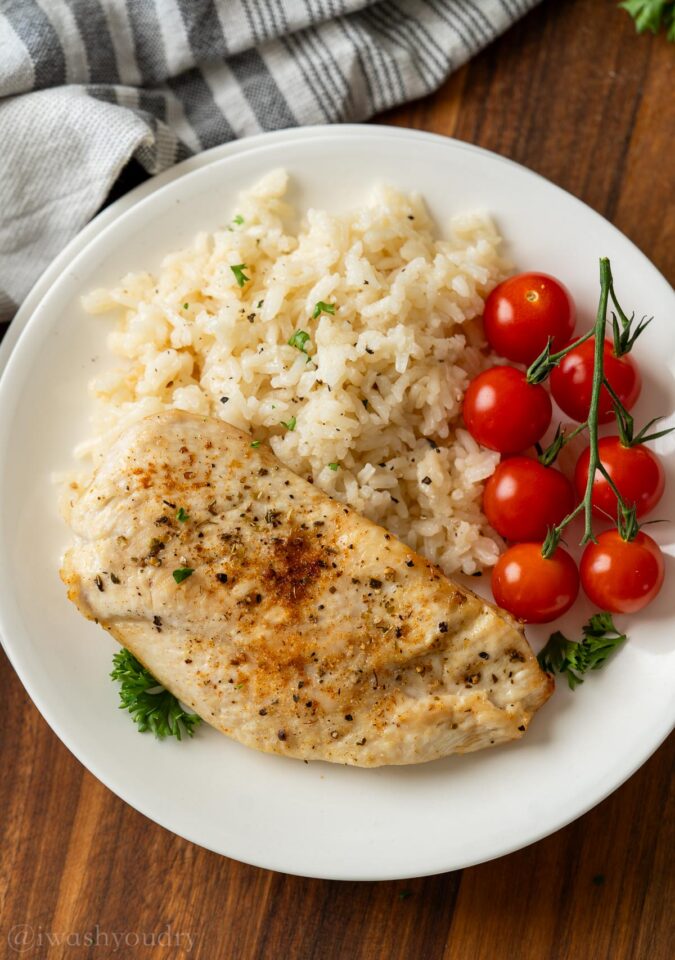 Air Fryer Chicken Breasts - I Wash You Dry