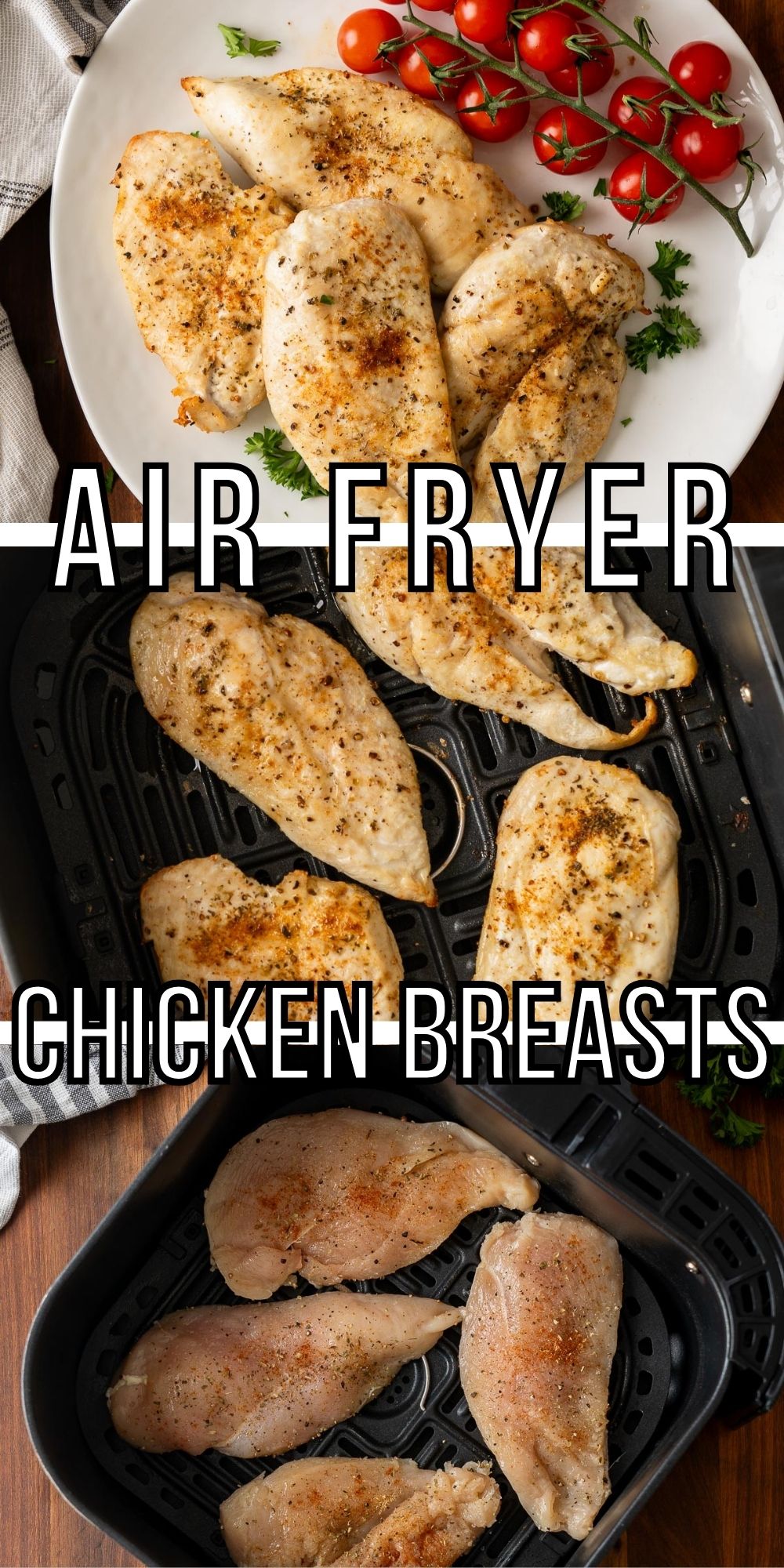 Air Fryer Chicken Breasts - I Wash You Dry
