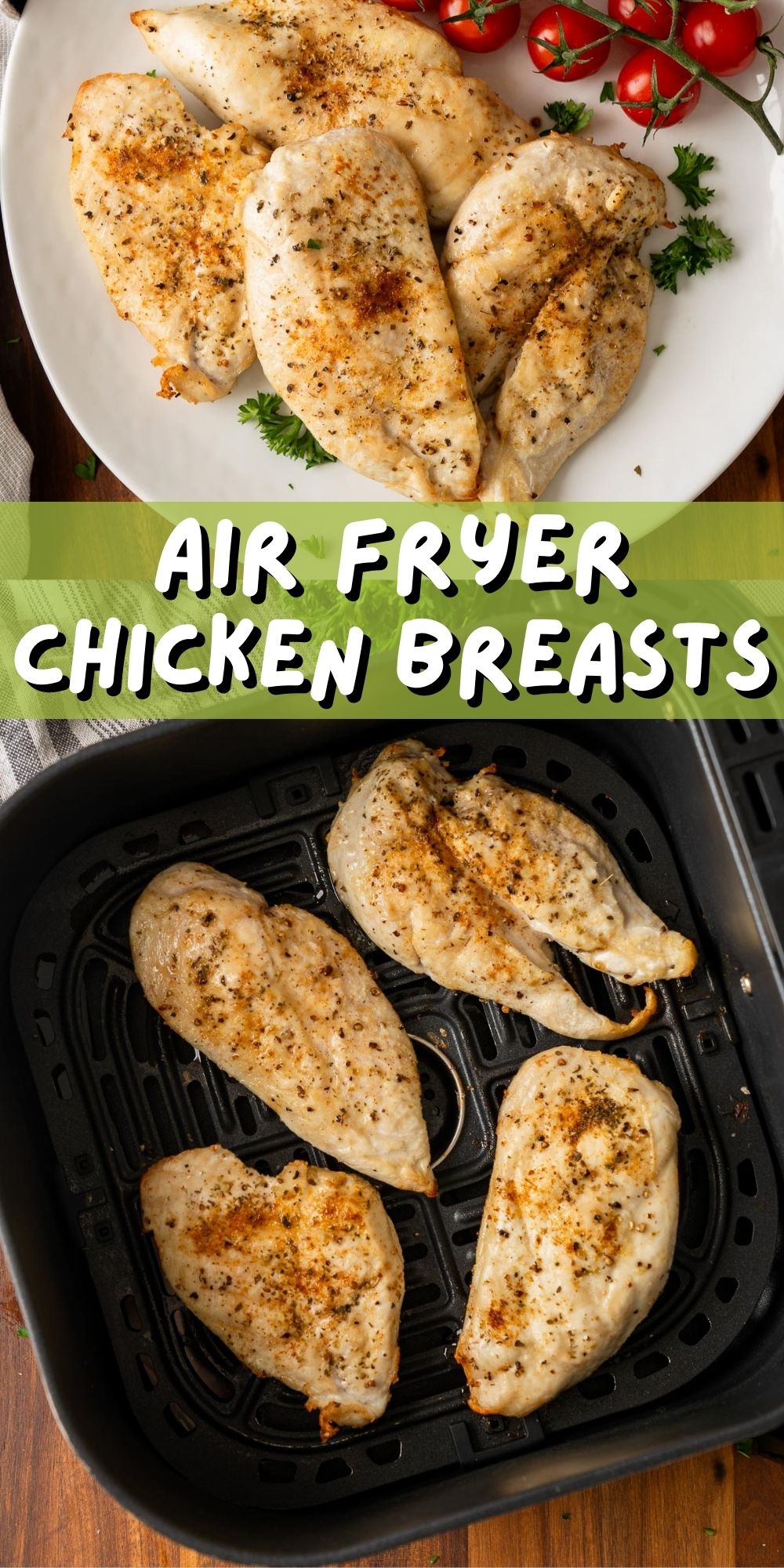 Air Fryer Chicken Breasts - I Wash You Dry